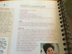 an open recipe book with instructions for cooking