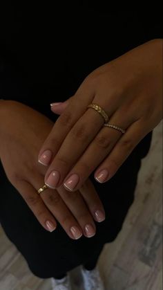 French Mani Natural Nails, Nails Acrylic Shellac, Gel French Tip Nails Natural, Gel Overlay French Manicure, Gel Polish Nails Natural, Shellac On Real Nails, French Tips Nails Natural, Acrylic Overlay Nails French Tip, French Acrylic Overlay Nails