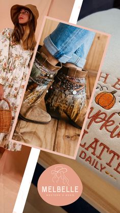 Our favourite autumn boho western outfits in the shops this week - featuring western and bohemian outfits and homeware, split into the following categories: 🌵 under £75 🌵 under £150 🌵 treat yourself 🌵 homeware Grab a cuppa, then click on the pin to view 💋 Western Boho Outfits, Boho Western Outfits, Bohemian Outfits, Autumn Outfits, Boho Fall, Western Boho