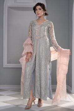 Like Mother, Like Daughter. Book Your festive outfits now to avoid any delays in delivery. Pakistani Wedding Guest Outfits, Mendhi Outfit, Ladies Pant, Ruffle Dupatta, Desi Fits, Asian Clothing, Festive Outfits, Desi Outfits, Like Mother Like Daughter