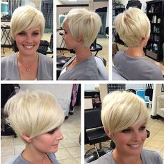 Easy Short Haircut for Fine Hair - Best New Short Hairstyles for Long Faces Bob Pendek, Haircuts 2014, Kort Bob, Easy Short Haircuts, New Short Hairstyles, Long Face Hairstyles, Popular Haircuts, Hair Affair, Long Faces