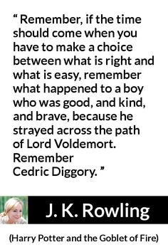 harry potter and the goblet of fire quote by j k rowley, jr