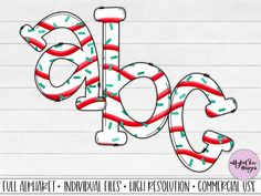 the word blog spelled out with candy canes in red, white and green colors