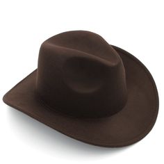 PRICES MAY VARY. Material: wool blend Style: cowboy/western, stiff brim Head circumference: 54 cm (21.22''), brim width: 6.5 cm (2.55'') Size: XS, fit for boys and girls at 3-8 years old Perfect fashionable accessory that can be worn throughout all seasons and various special occasions water resistance level: not_water_resistant Condition: New Style: cowboy/western Color: 8 colors to choose Material: wool blend head circumference: 54 cm (21.22"), brim width: 6.5 cm (2.55") Gender: boys and girls Brown Felt Hat For Rodeo In Fall, Brown Felt Hat For Fall Rodeo, Fall Rodeo Brown Felt Hat, Brown Country Style Felt Hat, Brown Western Hat For Fall, Brown Winter Hat For Rodeo, Winter Rodeo Felt Hat, Brown Winter Rodeo Hats, Brown Fedora For Rodeo In Fall