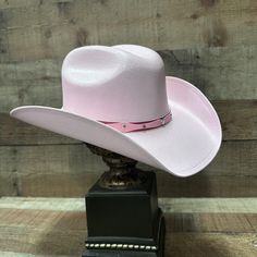 CowGirls Western Pink hat for kids Sizes: Small, medium, Large Styles may vary! Example of hat measurements. Small - from one year to 2 or 3 years. Medium- 3 years to 4 or 5 years Large - from 5 years to 7 years  Wing Measurement 3" Cup size 4 1/2" Returns and Exchanges: We gladly accept all returns for exchange under the following terms and conditions: Items must be returned within 30 days of receipt. Items must be returned in unworn and resalable condition including the shoe/boot box. When try Western Style Costume Hats For Rodeo, Western One Size Costume Hats For Rodeo, Pink Fitted Hat For Rodeo, Fitted Pink Hat For Rodeo, Pink Adjustable Brimmed Hat, Adjustable Fit Pink Brimmed Hat, Pink Adjustable Fit Brimmed Hat, Pink Wide Brim Hat For Rodeo, Pink Curved Brim Hat For Ranch