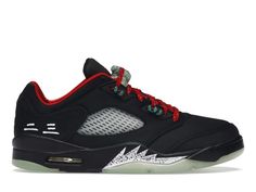 Jordan 5 Retro Low CLOT Jade - DM4640-036 Jordan 5 Low Clot, Jordan 5 Metallic, Air Jordan 5 Retro Low, Sneakers Box, Kobe Shoes, Nike Air Jordan 5, Authentic Jordans, Jordan 5 Retro, Grey Heels