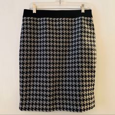 Reposhing This Item I Purchased From @Janhankel. Loved It, But Didn't Fit. Nwot. Never Worn. Removed Tag To Wash Before Trying On. Did Not Fit. Questions? Leave A Comment Below! Elegant Black Skirt With Houndstooth Pattern, Elegant Black Houndstooth Pattern Skirt, Elegant Black Houndstooth Skirt, Fitted Black Skirt With Houndstooth Pattern, Fitted Black Houndstooth Skirt, Black Fitted Houndstooth Skirt, Black And White Midi Skirt, White Midi Skirt, White Midi