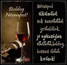 a bottle of wine and a glass of wine on a table with words in russian