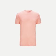 Whether for sports, leisure or at home – the trendy neon peach melange T-shirt is a real allrounder. Made of soft cotton blend, it convinces with a great feel. Luxury Loungewear, Blank T Shirts, Red Shirt, Tshirts Online, Tshirt Colors, Shirt Online, Tshirt Dress