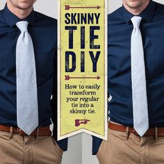 skinny_tie_diy_gm_featured_06 How To Make A Tie, Men's Suiting, Necktie Pattern, Nike Air Max Ltd, Make A Tie, Slim Tie, Tie Men, Indian Man, Altering Clothes