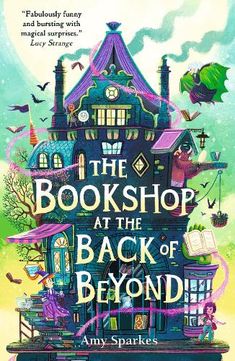 the bookshop at the back of beyond by ann sparkles book cover art and illustration