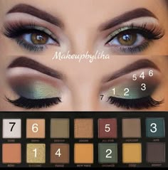 Subculture Palette, Make Up Designs, Makeup Tutorial Eyeshadow, Smink Inspiration, Beauty Make-up, Eye Makeup Steps, Makijaż Smokey Eye, Makeup Step By Step, Makeup Eye Looks