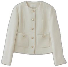 Elegant Workwear Blazer With Pearl Buttons, Elegant Tweed Jacket For Office With Buttons, Elegant Tweed Jacket With Button Cuffs For Work, Elegant Button-up Tweed Jacket For Office, Elegant Tweed Jacket With Button Cuffs For Office, Elegant Office Tweed Jacket With Button Cuffs, Elegant Button-up Tweed Jacket With Button Cuffs, Elegant Wool Button-up Tweed Jacket, Elegant Button-up Wool Tweed Jacket