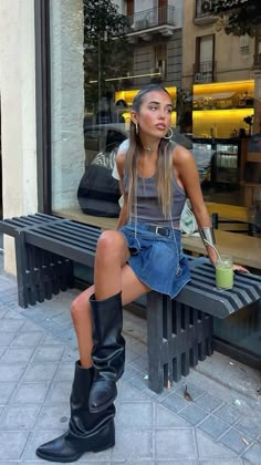 Traje Cowgirl, Inspo Fits, Concert Outfits, Country Concert, Summer Inspo, Cowgirl Outfits, 가을 패션