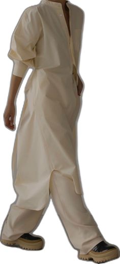 Elegant Beige Cotton Kurta, Elegant Cotton Maxi Dress With Buttons, Elegant Maxi Kurta For Spring, Elegant Beige Kurta For Spring, Spring Cotton Kurta For Work, Elegant Maxi Length Kurta For Spring, Elegant Summer Kurta In Maxi Length, Elegant Cream Kurta For Summer, Summer Workwear Kurta With Long Sleeves