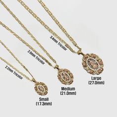 Material: Copper Color: Gold. Necklcae Chain Length: 14",16",18",20",22". Process: Gold plated. Recipient: Woman, Mom, Wife, Girl Friend, Children, Family. Product Type:  Virgen Maria Jewelry. Gift Type: Set. Occasions: Valentine's Day, Mother's Day, Christmas, Birthday, etc. Jewelry Type: Necklace, Earrings,Ring. Brand: Silviax Jewelry. Item: 2023S0092 Rose Gold Tarnish Resistant Gold Plated Jewelry, Tarnish Resistant Rose Gold Plated Jewelry, Gold Plated Oval Jewelry With Figaro Chain, Tarnish Resistant Gold Jewelry For Mother's Day, Mother's Day Tarnish Resistant Gold Jewelry, Rose Gold Jewelry With Lobster Clasp For Mother's Day, Rose Gold Plated Jewelry With Figaro Chain, Anniversary Rose Gold Plated Jewelry, Rose Gold Figaro Chain Jewelry In Gold Plated