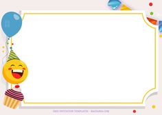 Kids Activity Invitation Template