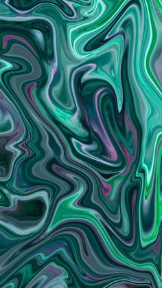 an abstract background with blue and green colors, like marbles or liquid paint on the surface