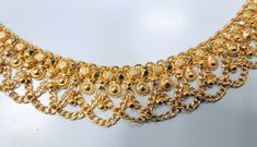 "22K Solid gold fully handmade Anklet. Length-10\" ( we can adjust length), width-1.7 cm, weight-40 Grams. Material -22K Solid Gold Hallmarked." Diamond Emerald Necklace, Handmade Anklets, Gold Cake, Ankle Chain, Earrings Ear, Emerald Necklace, Bracelet Cuff, Necklace Choker, Ruby Diamond