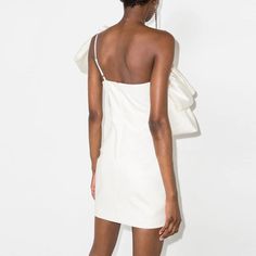 White DMIDA Ruffled Off Shoulder Mini Evening Dress | i The Label – I The Label Mini Evening Dress, Xxxl Dress, Off Shoulder Evening Dress, Evening Mini Dresses, Dress Gown, Evening Dress, The Label, Gowns Dresses, Evening Dresses