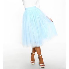 Women's Swing Tutu Midi Organza Pink Sky Blue Grey Skirts Layered Casual Casual Daily S M L Non-stretch Blue Skirt For Summer, Non-stretch Light Blue Summer Skirt, Blue Non-stretch High Waist Skirt, Non-stretch High Waist Blue Skirt, Blue Full Tulle Skirt, High Waist Spring Tulle Skirt, Blue Tulle Party Skirt, High Waist Tulle Skirt For Summer, Blue Flared Tulle Skirt