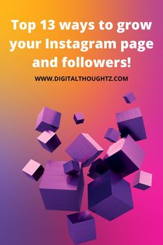 In this guide you will learn how to grow your Instagram Page and followers . Top 13 ways to grow your Instagram page. 1.Complete your Instagram Profile bio 2.Identify the right time to post on Instagram 3..Explore different Content Types a) Instagram reels b) Instagram Stories ideas c) Instagram Carousel Posts d) Instagram IGTV videos 4.Promote your Instagram Account 5. Boost your posts with Instagram Ads 6.Instagram bio ideas and Instagram Pics #instagram #instagramtips #instagramfollowers Reels B, Time To Post On Instagram, Content Types, Instagram Carousel, Bio Ideas, Grow Your Instagram, Stories Ideas, Instagram Pics, Instagram Ads