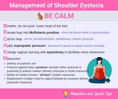 a woman sitting in the middle of a pink background with text that reads, management of shoulder dysstoia be calm