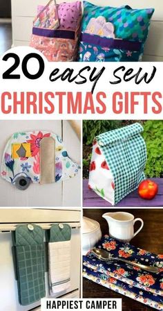 20 easy sew christmas gifts that are perfect for the sewing enthusiast in your life