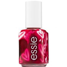 Essie Polish #1545 - Essielove / Valtentines Day Essie Forever Yummy, Essie Petal Pushers, Essie Wicked, America Nails, Essie Nail Colors, Essie Polish, Shimmer Nail Polish, Petal Pushers, Nail Polish Bottles