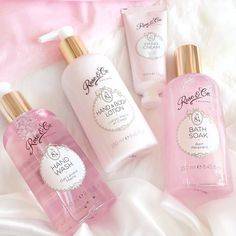 Makeup Rose, Barbie Rosa, Zoella, Pink Girly Things, Rose Scented Products, Hand Body Lotion, Beauty Skin Care Routine, Hand Lotion, Hand Cream