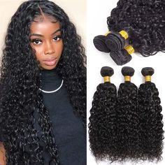 PRICES MAY VARY. Hair Material:100% Unprocessed Virgin Human Hair 12A Grade Brazilian Curly Weave Hair Bundles. Hair Bundles:95-100g/Bundle(3.3oz-3.5oz/bundle)Full Weight and True to length;Double Machine Weft,High elasticity & Bouncy,Tight & Neat;longer size will look thinner and 3-5 Bundles are necessary for a full head. Hair Advantage: Double Machine Weft ,Very Soft and Silky ,Tight and Neat ,Tangle-free ,Minimal Shedding ,No Chemical Treatment ,Bleached and Styled as your own hair. Hair Colo Deep Curly Weave, Grey Hair Extensions, Curly Bundles, Remy Human Hair Weave, Curly Weaves, Curly Hair Extensions, Hair Solutions, Hair Quality, Silky Hair