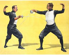 Giclée fine art print of two men fencing by an unknown artist. THICK ARCHIVE QUALITY PRINTS, HANDMADE JUST FOR YOU Our Giclée prints are made using museum-quality, heavyweight fine art cotton paper with a watercolor like finish. At 315gsm weight and 21mil thickness, you'll be hard pressed to find a sturdier and more long-lasting piece of art. MADE FOR MODERN FRAMES - NO MATT REQUIRED Our art is sized for easy framing and display. No matter how your favorite art was born into the world, we've edi Summer Barbecue, Sports Uniforms, Eco Friendly Paper, Comic Panels, Two Men, Fencing, Classic Art, The Collector, Martial Arts