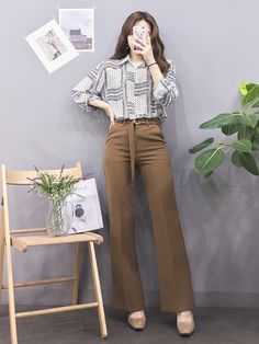 Moda Ulzzang, Korean Girl Fashion, Korean Fashion Trends, Ulzzang Fashion, Korea Fashion, Inspired Outfits, Teenage Fashion Outfits, Korean Street Fashion