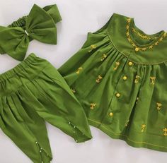 Kid dress Baby Frock Ideas, Baby Girls Frock Design, Baby Girl Frock Designs, Cotton Frocks For Kids, Girls Dresses Sewing