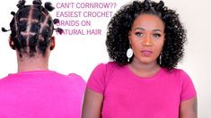 EASY BANTU KNOTS & THREADING METHOD CROCHET BRAIDS ON NATURAL HAIR | NO ...