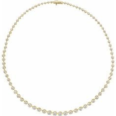 (1) 14K Gold Lab-Grown Diamond Cascade Necklace - Jean Joaillerie Style Theory, Cascade Necklace, Pearl Charm Bracelet, Diamond Ear Cuff, Diamond Tennis Necklace, 16 Inch Necklace, Necklace Craft, 14k Gold Necklace, Tennis Necklace