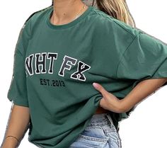 Varsity Tee Green