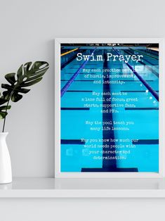 Swimmer Bedroom Ideas, Swimming Decor, Swim Coach Gifts, Swim Team Gifts, Team Dinner, Parent Night, Senior Night Gifts, Swim Coach