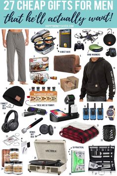 the ultimate gift guide for men that he'll actually want