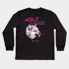 pew pew snarl snarl -- Choose from our vast selection of kids Long Sleeve T-Shirts to match anything from your child's favorite design to unique, funny designs to make the perfect custom graphic Youth Long Sleeve T-Shirt. Customize to the color they love! For boys and girls. Wolf Kids, Pew Pew, White Rabbit, Long Sleeve T Shirts, Funny Design, Long Sleeve T Shirt, Boy Or Girl, Long Sleeve Tshirt, Tshirt Designs