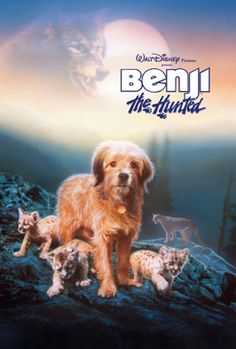 the poster for disney's animated movie, the adventures of beni and the animals