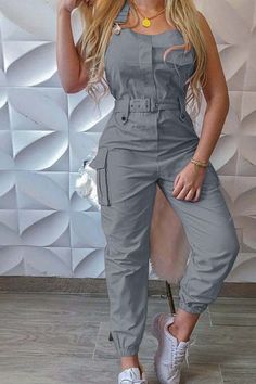 Color: Grey, Size: M Toddler Fancy Dress, Suspender Jumpsuit, Maternity Activewear, Straps Jumpsuit, Nursing Wear, Wrap Pants, Adventure Outfit, Baby Outerwear, Long Romper