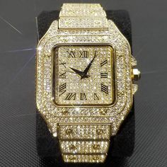 80% OFF ON ICED OUT SQUARE WATCH FOR MEN TOP BRAND. DON'T MISS IT! Score from the best selection of products available online. Our store is gladly offering you the Iced Out Square Watch for Men Top Brand at a 80% discount! Shop now, as this item won't last forever! Buy from us and be guaranteed: Premium-quality products Fast, worldwide delivery A friendly customer service team ready to answer any product or order inquiries A flexible return policy MORE ICED OUT SQUARE WATCH FOR MEN TOP BRAND DETAILS Description: -Style: Fashion Luxury Brand Style - Feature Brands Swiss Geneva - 100% brand new and high quality. - Precise quartz movement for accurate time keeping. - 30M Daily waterproof (not for showering and swimming). -18K Gold Nano Vacuum Plated, Gold Color Not Fade. -Christmas Gift ,Anni Street Style Hip Hop, Hip Hop Watches, Diamond Watches For Men, Gold Watch Men, Crystal Watches, Waterproof Watch, Watch For Men, Stylish Watches, Watch Box