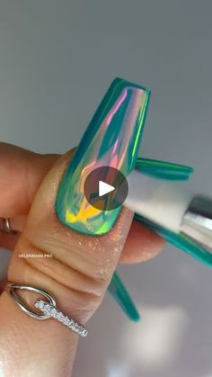 Chrome Top, Aurora Nails, Fat Joe, Mirror Nails, Unicorn Nails, Delivery Room, Shine Nails, Mermaid Nails, Colorful Nail Designs