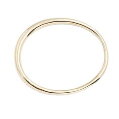 Ursa Major Simple Tapered Bangle | The File Work Out, Oval Shape, Solid Brass, Gold Bracelet, Personal Style, Bangles, Brass, Bracelet, Sterling Silver