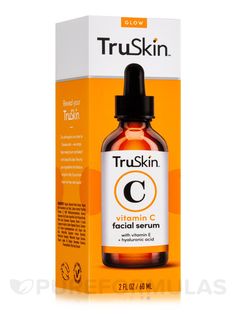 One of skincare's true agents of change, Vitamin C delivers the kind of complexion-enhancing results that most actives only aspire to. TruSkin's best-selling serum intentionally pairs this respected antioxidant with three of skin's best buds—Vitamin E, Hyaluronic Acid, and MSM. Packed with a purposeful blend of these skin-friendly botanicals, this silky, lightweight formula specializes in restoration, hydration, and preservation to encourage brighter, firmer, healthy-looking skin. |  | Vitamin C Serum For Dark Spots, Vitamin C Facial, Best Vitamin C Serum, Vitamin C Face Serum, Anti Aging Face Serum, Anti Aging Facial, Anti Aging Face, Amazon Beauty Products, Hyaluronic Acid Serum