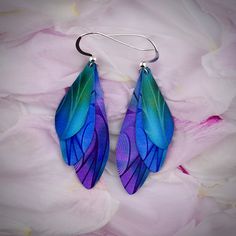 Feather Earrings Polymer Inspiration, First Week, Earring Sale, Wire Earrings, Feather Earrings, Metal Earrings, Polymer Clay Jewelry, Made With Love, Brilliant Colors