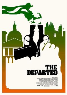 The Departed (2006) The Departed Poster, Martin Movie, Yakuza Tattoo, Movie Covers