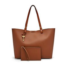 Top Rated Fossil Rachel Tote - Black and Brown - Large, Leather Shoulder or Handbag, bags Fossil Tote Bag, Fossil Tote, Survival Essentials, Brown Leather Tote Bag, Sacs Design, Large Leather Tote Bag, Leather Tote Purse, Brown Leather Handbags, Brown Leather Totes