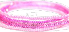 Pink Wrap Bracelet With Round Beads, Stack Bracelets, Bracelets Beaded, Stackable Bracelets, Bead Bracelets, Seed Bead Bracelets, Pink Bracelet, Last Minute Gifts, Bracelet Stack